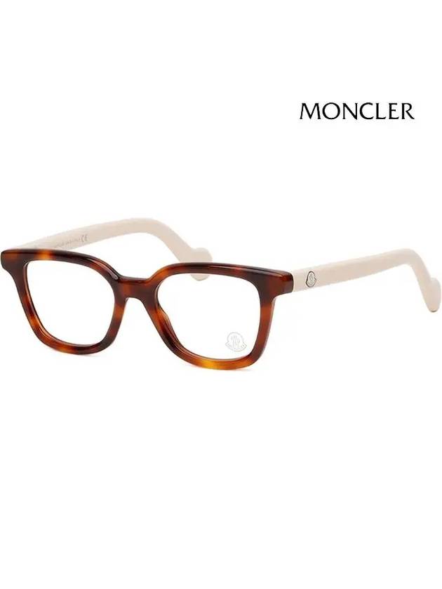 Glasses frame ML5001 053 leopard fur - MONCLER - BALAAN 4