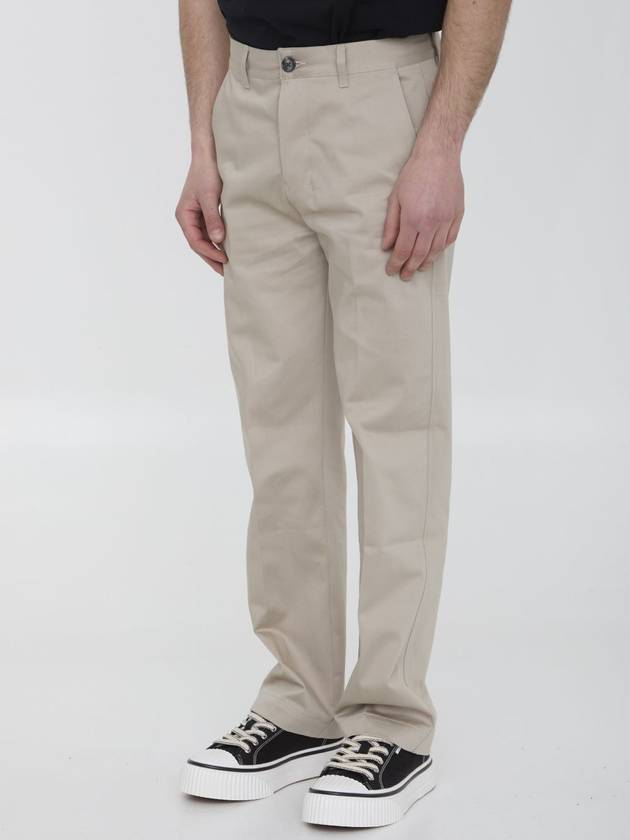 Tailored Straight Pants Light Beige - AMI - BALAAN 3