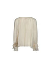 Chloe Beige Silk Blouse CH24WHT71 117114 - CHLOE - BALAAN 3