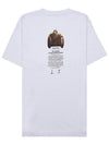 Archivio Cotton Short Sleeve T Shirt White - STONE ISLAND - BALAAN 4