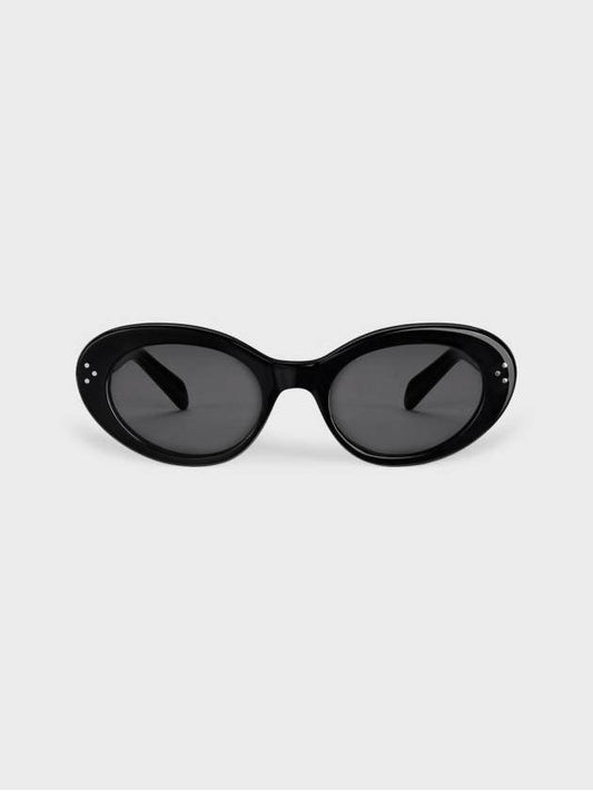 Eyewear Cat Eye Acetate Sunglasses Black - CELINE - BALAAN 2