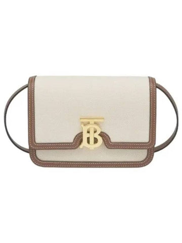 Canvas Cross Bag Beige - BURBERRY - BALAAN 1