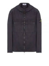 Wappen Old Effect Hooded Jacket Navy - STONE ISLAND - BALAAN 2