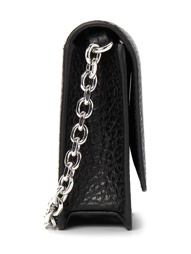 Stitch Large Chain Long Wallet Black - MAISON MARGIELA - BALAAN 4