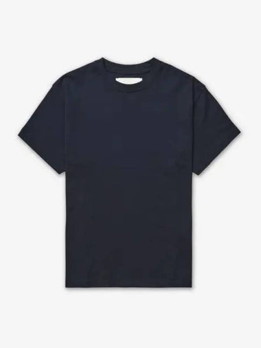 Marine Perfect Short Sleeve T Shirt Darkest Navy MARINESNW1229DARKESTNAVY - STUDIO NICHOLSON - BALAAN 1