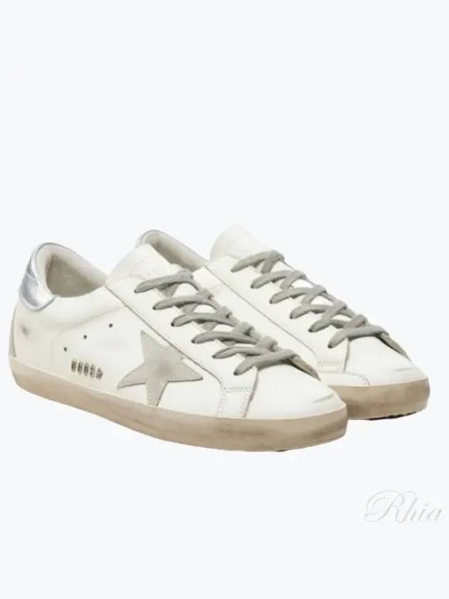 Superstar Silver Tab Low Top Sneakers White - GOLDEN GOOSE - BALAAN 2