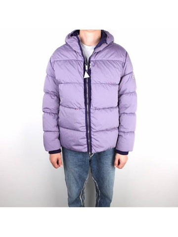 PAVIOT Back Logo Padding Purple 1A00035 - MONCLER - BALAAN 1