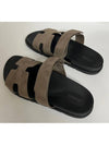 Chypre Men s Sandals Etope Suede Slippers H222856ZH - HERMES - BALAAN 7