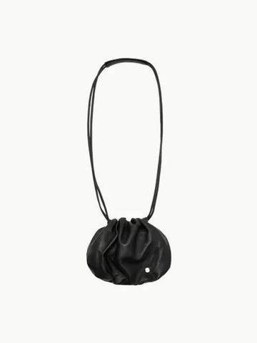 AMOMENTO LEATHER MINI BAG BLACK - ANDTHEOTHER - BALAAN 1