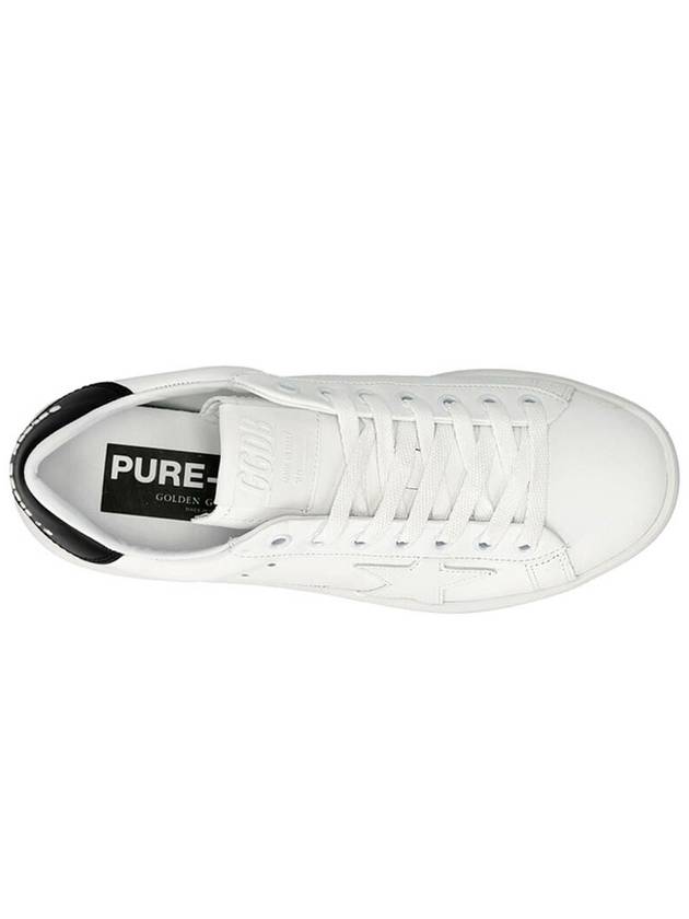 Women's Black Tab Purestar Low Top Sneakers White - GOLDEN GOOSE - BALAAN 3