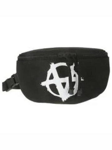 24 Anarchy motif print belt bag UE64FA290B 1222090 - VETEMENTS - BALAAN 1