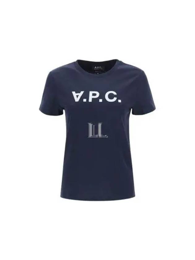 Standard Grand VPC Short Sleeve T-Shirt Navy - A.P.C. - BALAAN 2