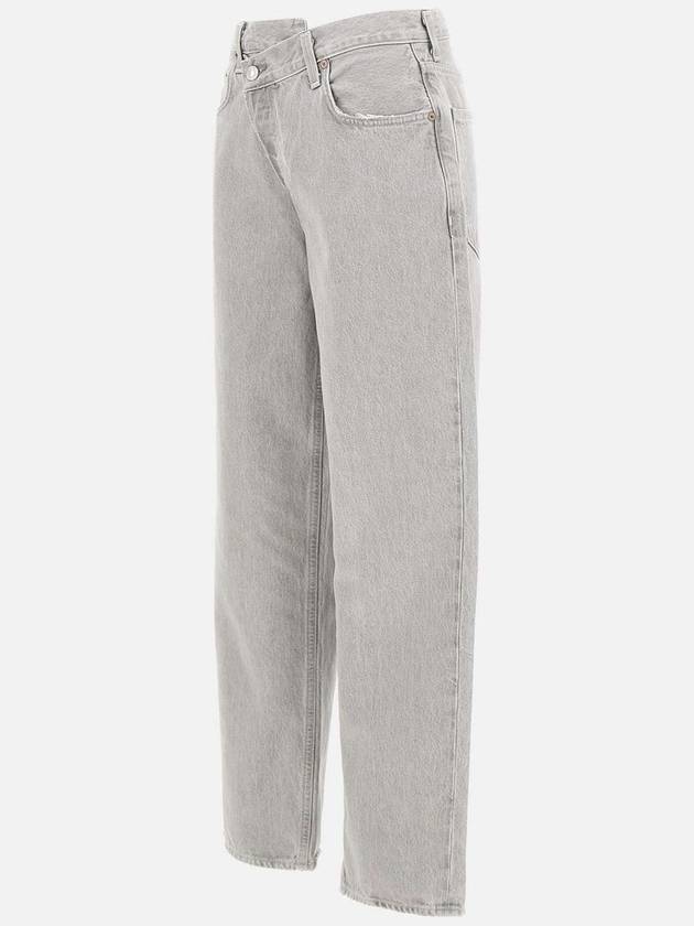 Agolde Criss Cross Jeans In Rain Clothing - AGOLDE - BALAAN 6