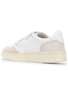 Medalist Goatskin Low Top Sneakers White - AUTRY - BALAAN 4