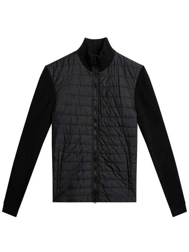 Women s Len Knit Hybrid Jacket GWKW10957 9999 - J.LINDEBERG - BALAAN 1