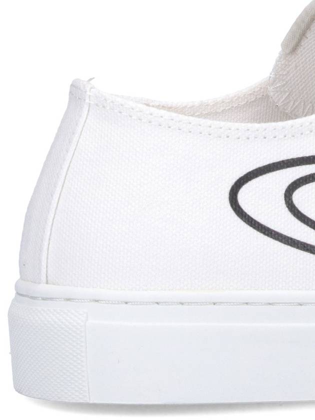 ORB Logo Low Top Sneakers White - VIVIENNE WESTWOOD - BALAAN 5