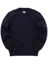 Diagonal Raised Fleece Lens Sweatshirt Purple - CP COMPANY - BALAAN 3