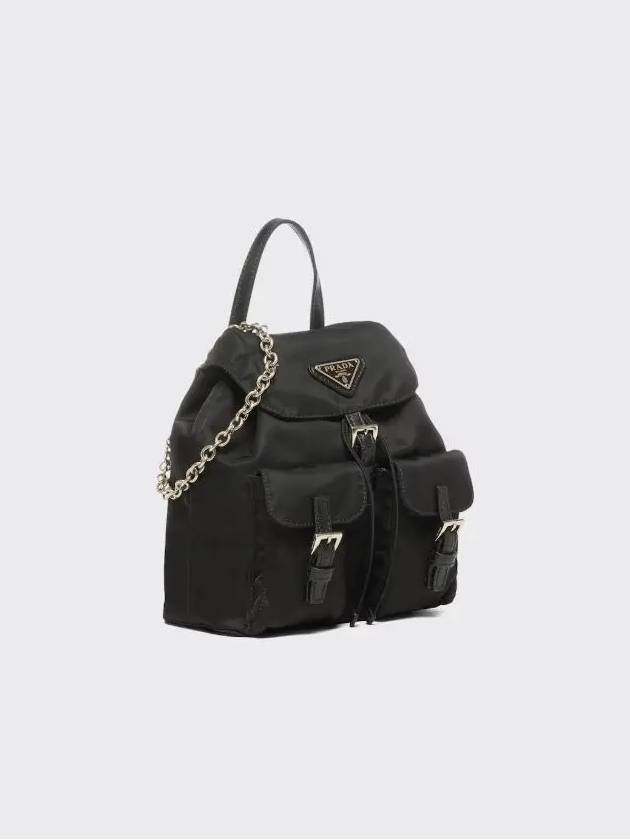 Re-Nylon Mini Backpack Black - PRADA - BALAAN 4