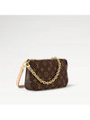 Pochette Accessoires Chain Monogram Shoulder Bag Brown - LOUIS VUITTON - BALAAN 3