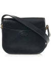 gold logo shoulder bag black - TOD'S - BALAAN.