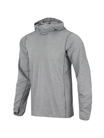 Men's Abisko Sun Hoodie Shark Grey - FJALL RAVEN - BALAAN 1