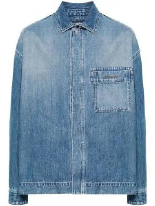 La Chemise De Nimes Denim Jacket Blue - JACQUEMUS - BALAAN 2