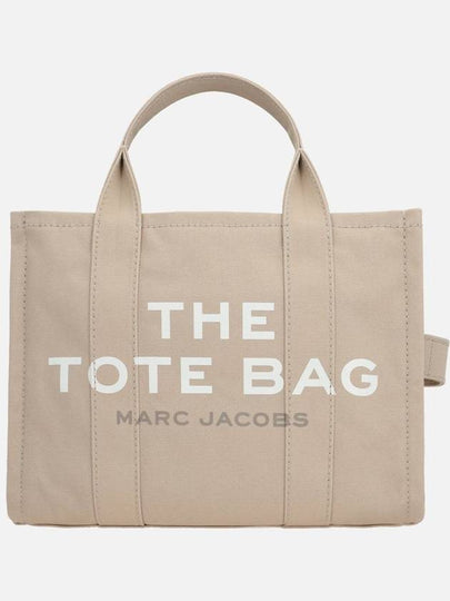 Logo Medium Canvas Tote Bag Beige - MARC JACOBS - BALAAN 2