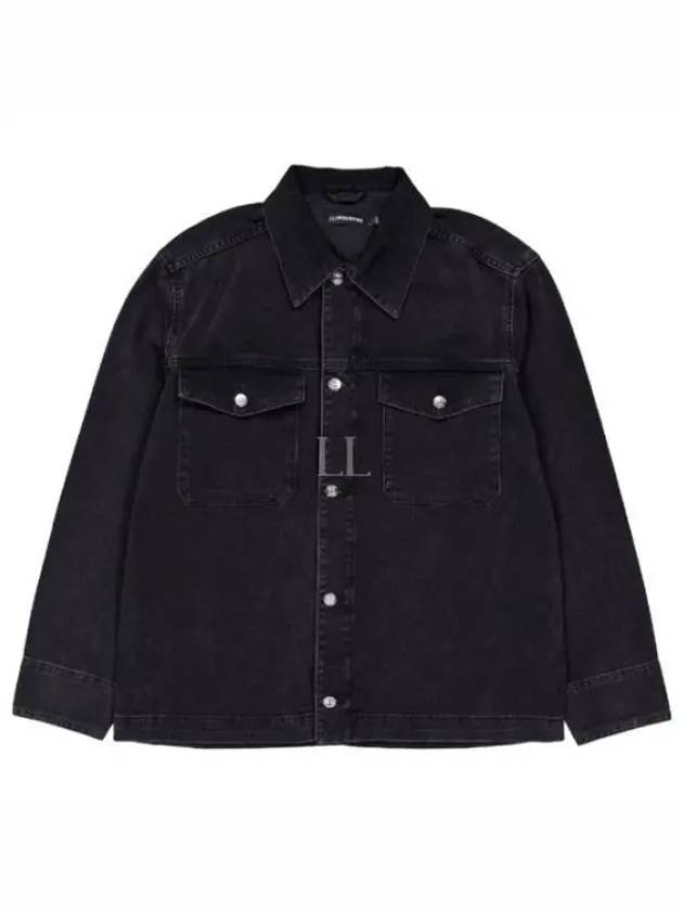 HUNT Wash Denim Overshirt FMOS12044 9999 Men s Washed - J.LINDEBERG - BALAAN 1