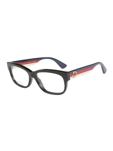 Eyewear Square Acetate Eyeglasses Black - GUCCI - BALAAN 1