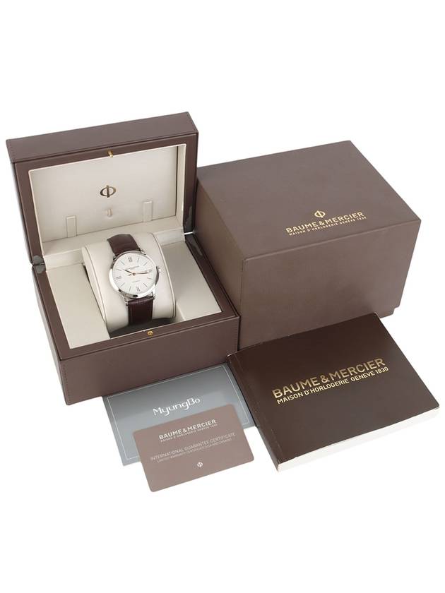 MOA10263 Classica Automatic 40MM Men s Watch Department Store Warranty 34210 - BAUME & MERCIER - BALAAN 8