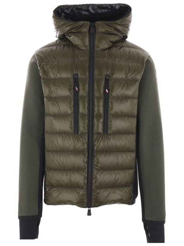 Men s Padded Hooded Zip Up Green - MONCLER - BALAAN 5