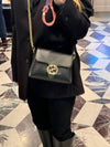 GG Interlocking Chain Mini Shoulder Bag Black - GUCCI - BALAAN 5