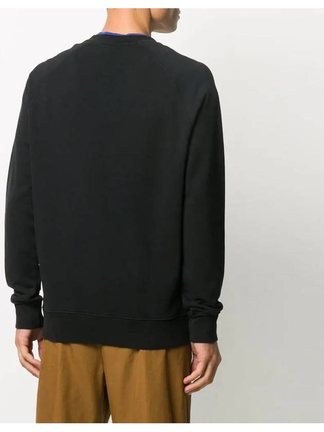 Tricolor Fox Patch Sweatshirt Black - MAISON KITSUNE - BALAAN 4