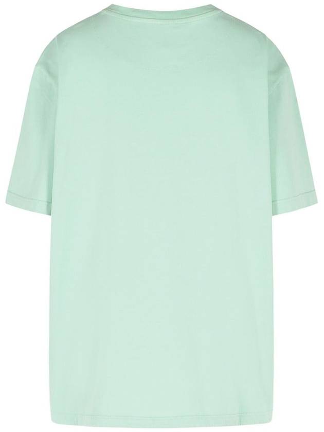 The Attico Green Cotton T-Shirt - THE ATTICO - BALAAN 3