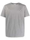 Bold Fox Head Patch Short Sleeve T-Shirt Medium Gray Melange - MAISON KITSUNE - BALAAN 2