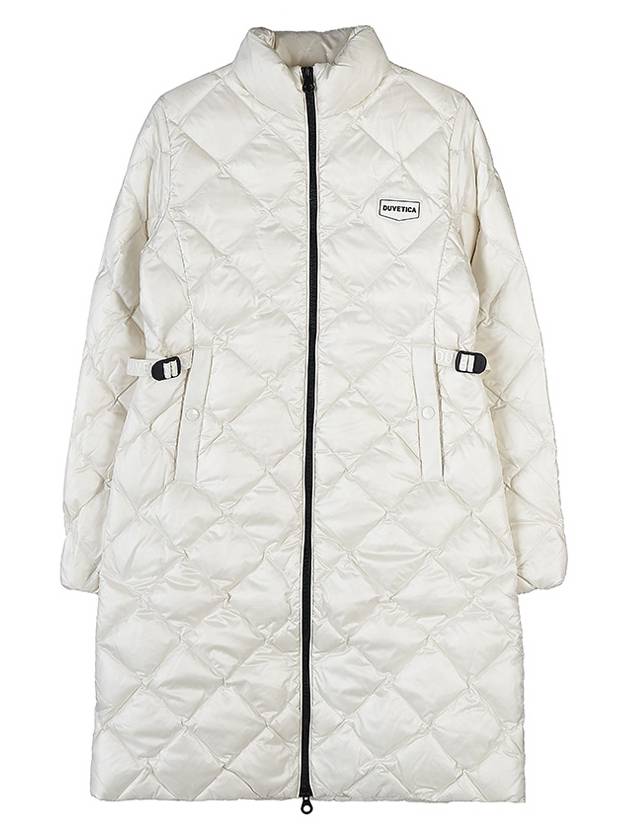 Women's Nosadella Quilted Long Padding Beige - DUVETICA - BALAAN 11