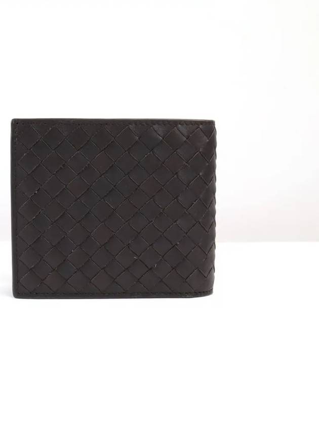 Intrecciato Weaving Half Wallet Espresso - BOTTEGA VENETA - BALAAN 3