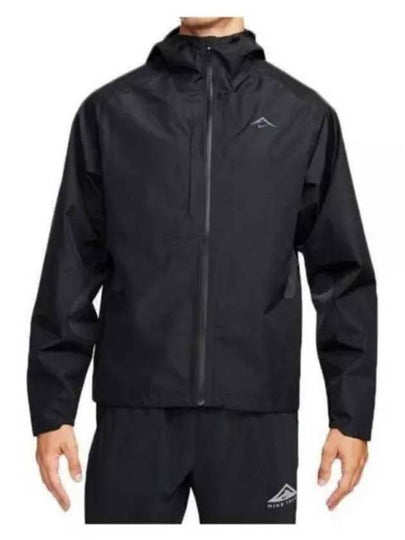 Gore-Tex Infinium Trail Cosmic Peaks Running Track Jacket Black Anthracite - NIKE - BALAAN 2