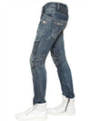 18CM Paint Spot Biker Jeans - BALMAIN - BALAAN 3