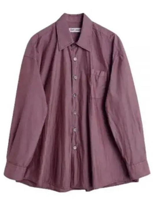 Long Sleeve Shirt M2242BR RASPBERRYPARACHUTEPOPLIN PINK - OUR LEGACY - BALAAN 2