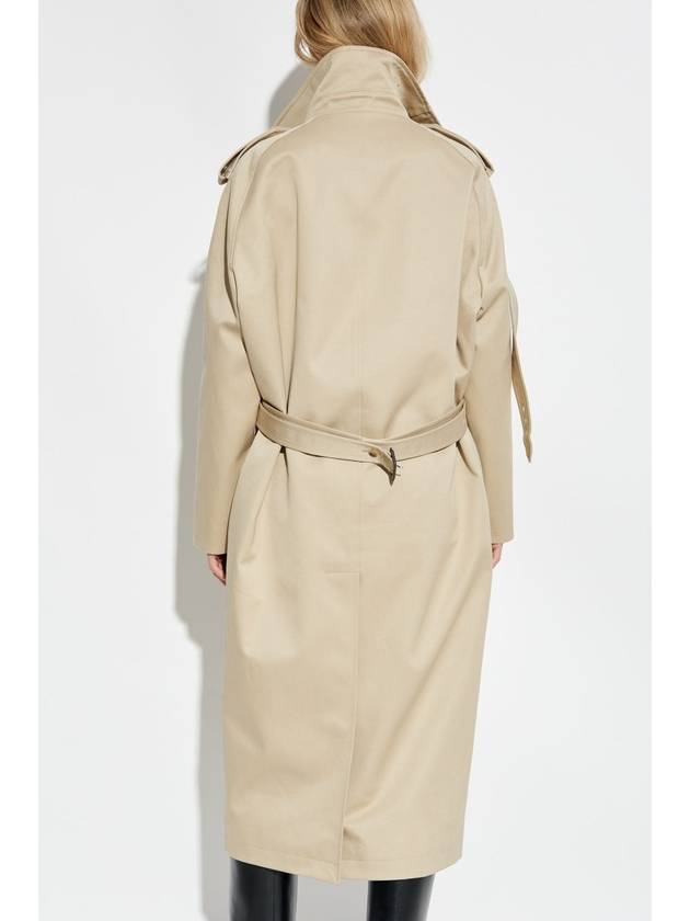 Courrèges Double-breasted Trench Coat, Women's, Beige - COURREGES - BALAAN 4