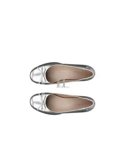 Sculpted LX Leather Ballerina Silver - ECCO - BALAAN 2