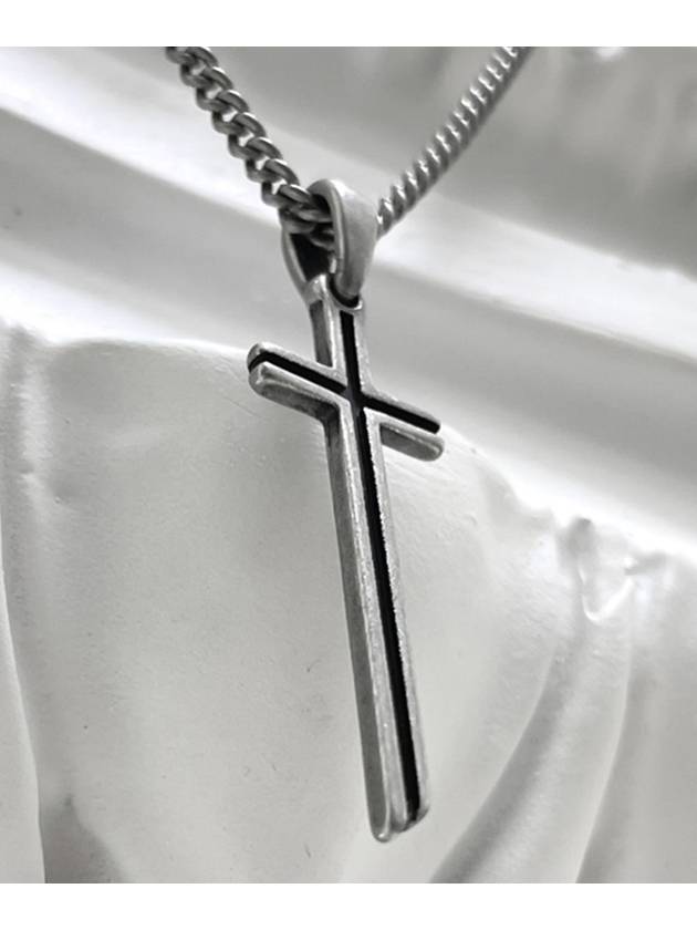 Classic Chain Cross Necklace - BLESSED BULLET - BALAAN 2