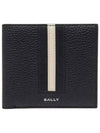 Half Wallet RBN BIFOLD 8CC U901P BLACK Men s - BALLY - BALAAN 1