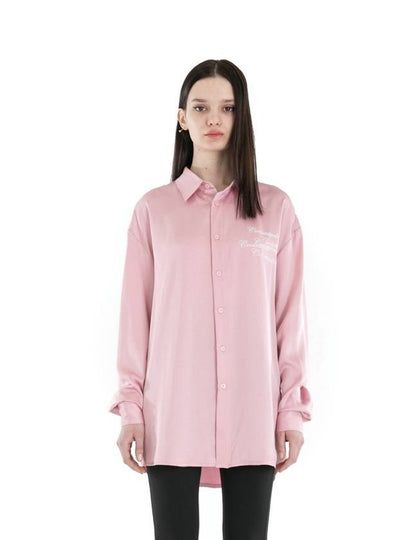 ICA22UBL4PK COOL ATTITUDE SATIN SHIRTS PINK - ITZAVIBE - BALAAN 2