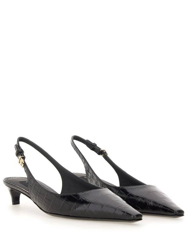 Dolce & Gabbana Slingback With Logo - DOLCE&GABBANA - BALAAN 2