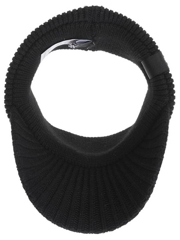 Official SOLID KNIT VISOR BK - ANEWGOLF - BALAAN 7