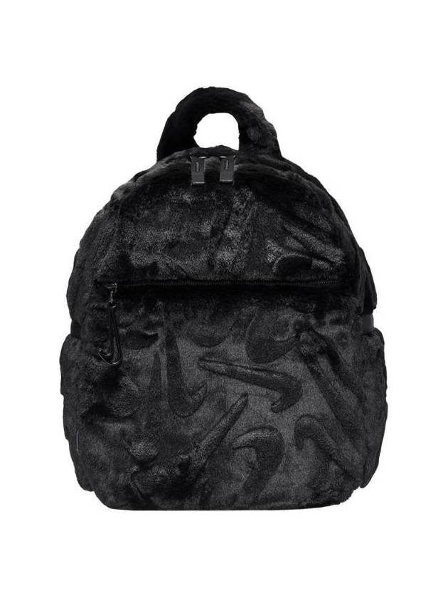 Sportswear Futura Faux Fur 6L Mini Backpack Black - NIKE - BALAAN 1