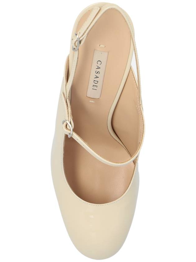 Casadei High-heeled Shoes ‘Tiffany’, Women's, Cream - CASADEI - BALAAN 6