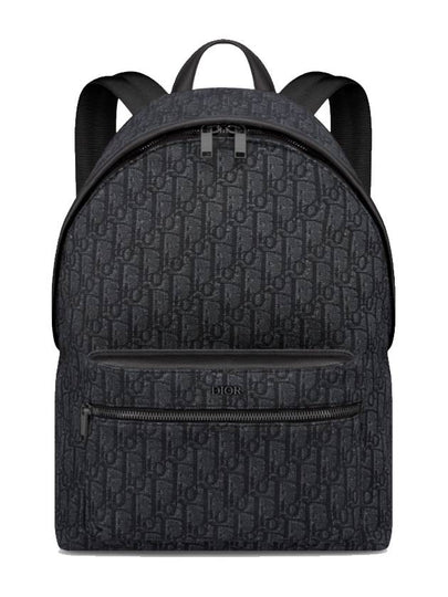 Oblique Rider Backpack Black - DIOR - BALAAN 2